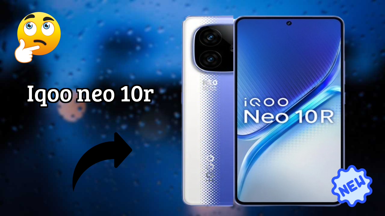 IQOO Neo 10R at ₹26,999 - Everything About It