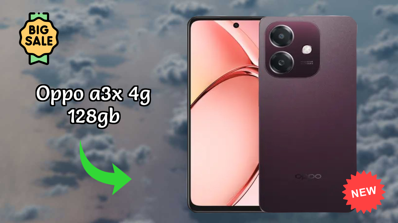 OPPO A3x 4G 128GB at ₹9,999 - Best Deal Available Now