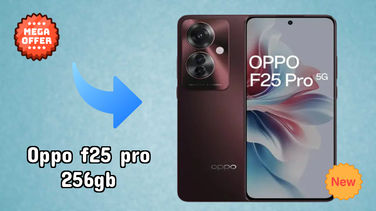 OPPO F25 Pro 256GB Price Drop Alert: Now at ₹25,999