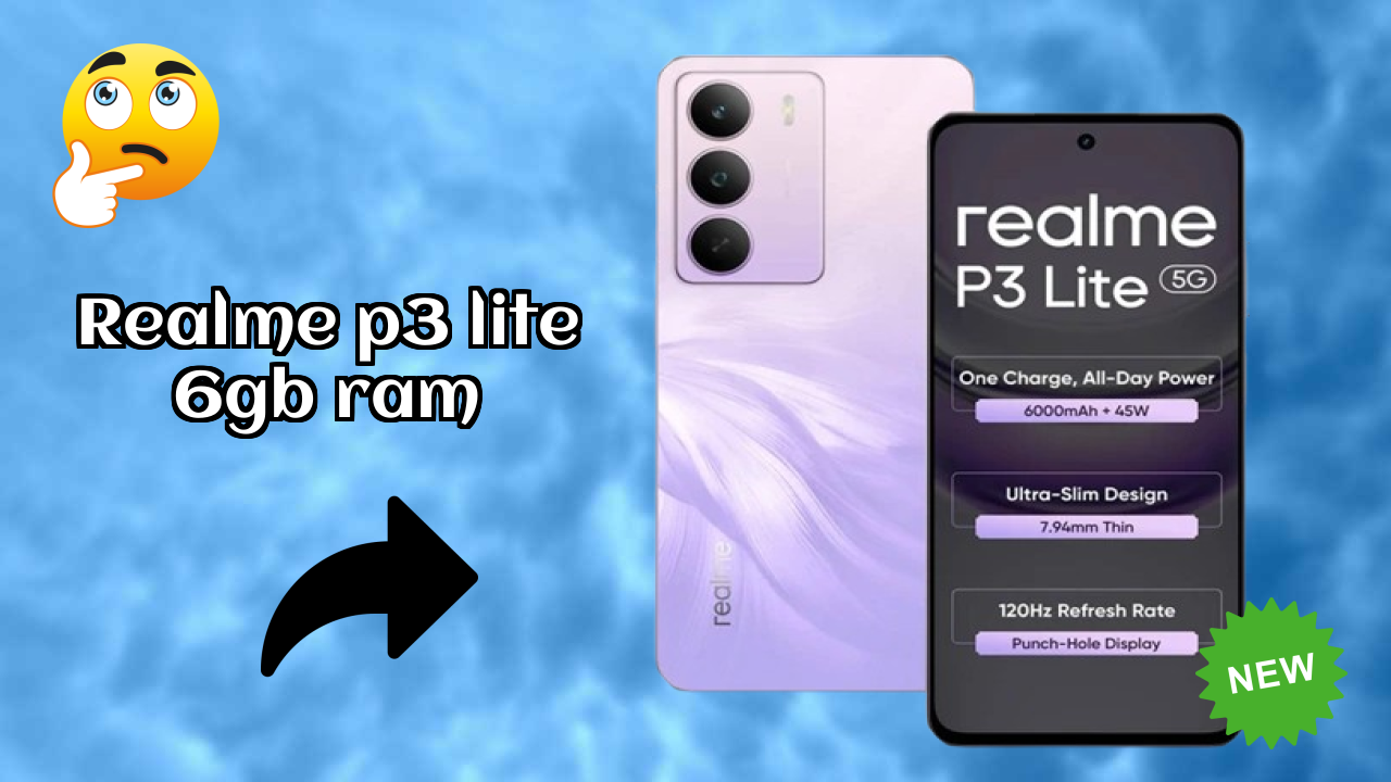 Realme P3 Lite 6GB RAM Review: 6 GB RAM Multitasking Tested