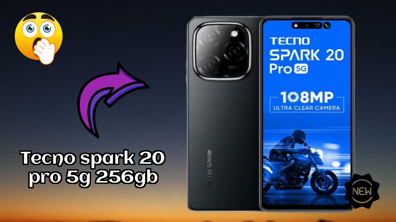 Tecno Spark 20 Pro 5G 256GB Display Size: 6.78 Inches (17.22 Cm) Screen Test