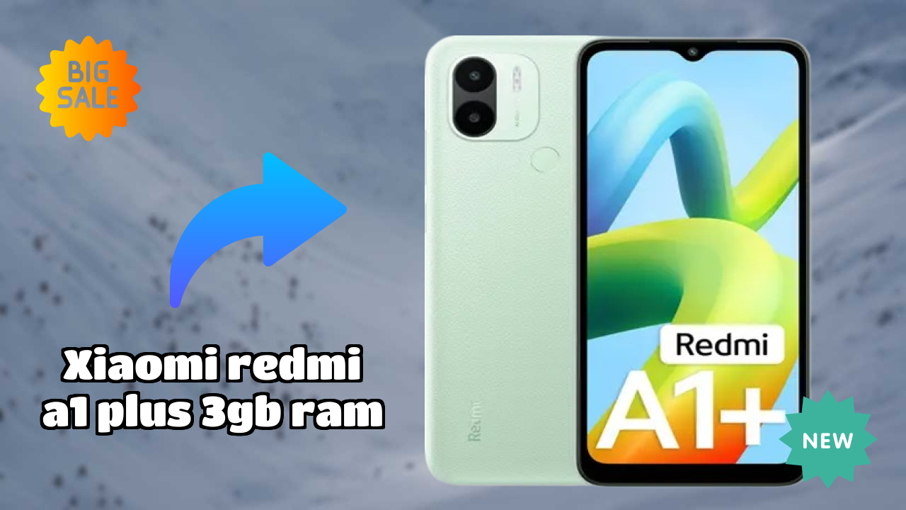 Xiaomi Redmi A1 Plus 3GB RAM Display Review: 6.52 Inches (16.56 Cm) Screen Size