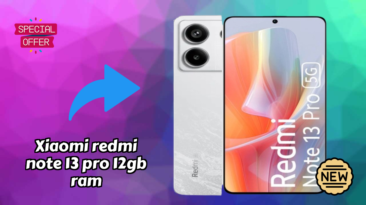 Xiaomi Redmi Note 13 Pro 12GB RAM Display Size: 6.67 Inches (16.94 Cm) Screen Quality