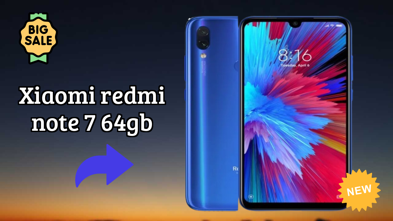 Xiaomi Redmi Note 7 64GB Battery Life: 4000 MAh Quick Charging Charging Speed